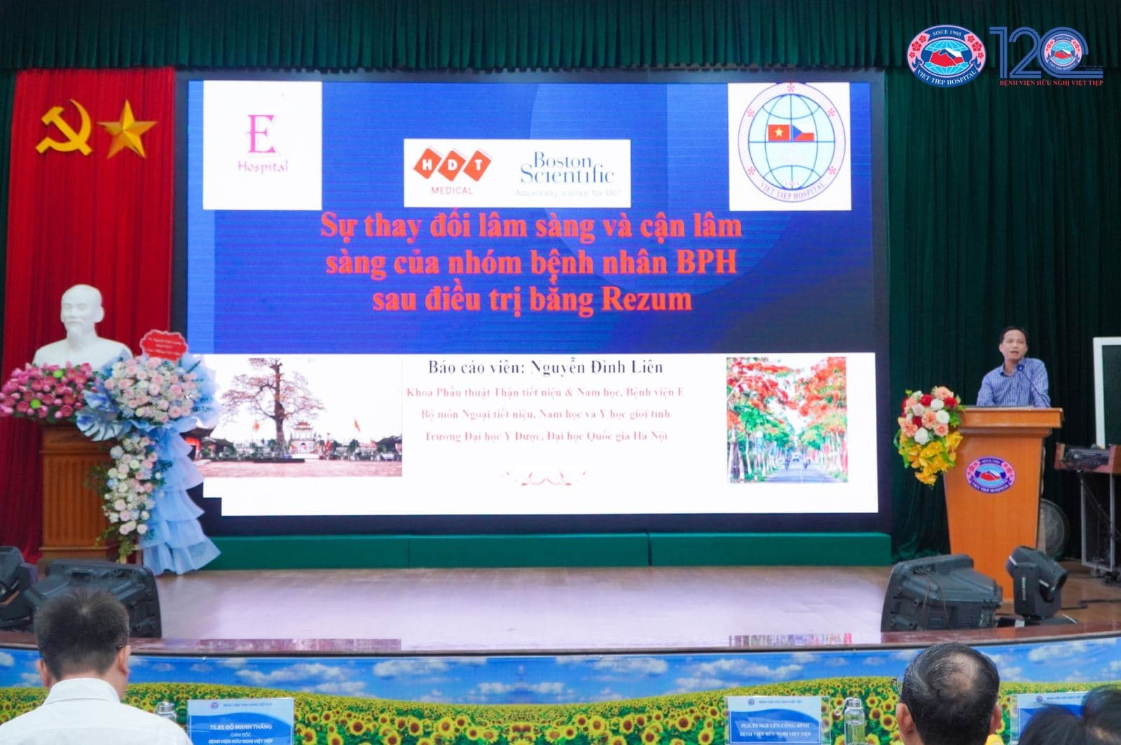 BS Nguyễn Đình Liên chia sẻ kinh nghiệm điều trị bốc hơi nước - Rezum điều trị phì đại tuyến tiền liệt tại BV Việt Tiệp - Hải Hòng