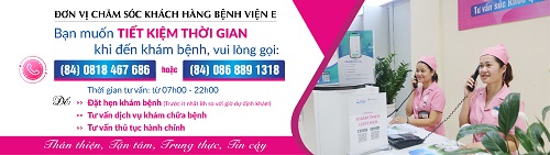 Chăm sóc khách hàng bệnh viện E Trung Ương